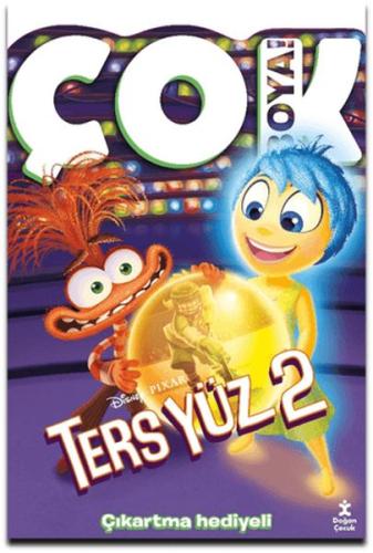 Ters Yüz 2 - Çok Boya! Çıkartmalı Dev Boyama Kitabı - Kolektif - Doğan