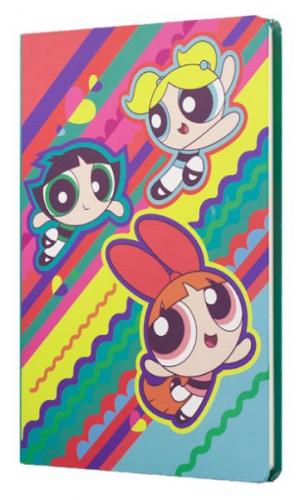 The Powerpuff Girls Sert Kapak Butik Defter Yeşil - - Mabbels