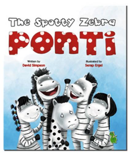 The Spotty Zebra Ponti (Ciltli) - David Simpson - Yeşil Dinozor