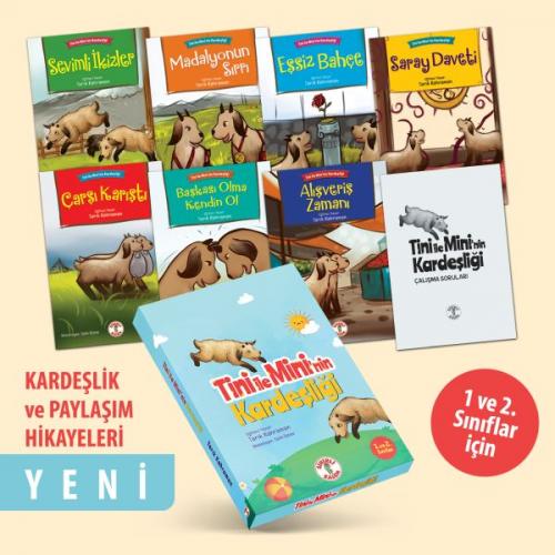 Tini ile Mini'nin Kardeşliği (8 Kitap Takım) - Tarık Kahraman - Sihirl