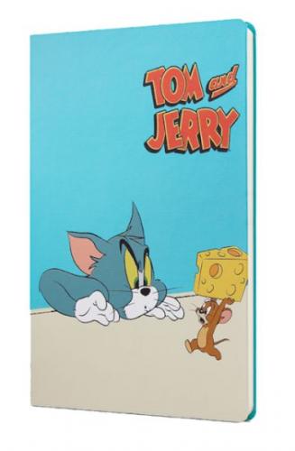 Tom And Jerry Peynir Sert Kapak Butik Defter Mavi - - Mabbels