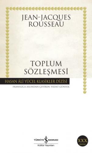 Toplum Sözleşmesi - Jean-Jacques Rousseau - İş Bankası Kültür Yayınlar