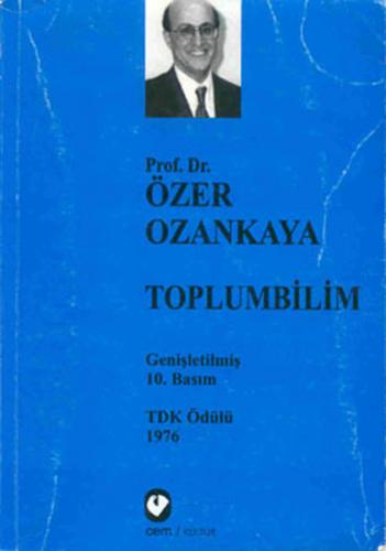 Toplumbilim - Özer Ozankaya - Cem Yayınevi