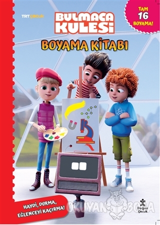 TRT Çocuk Bulmaca Kulesi Boyama Kitabı - Kolektif - Doğan Egmont Yayın