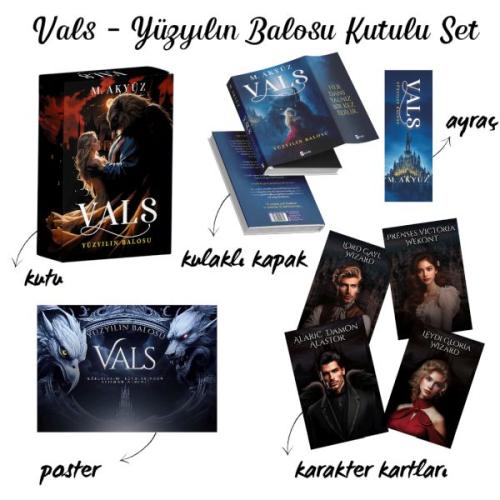 Vals – Yüzyılın Balosu Kutulu Set - Merve Akyüz - Parola Yayınları