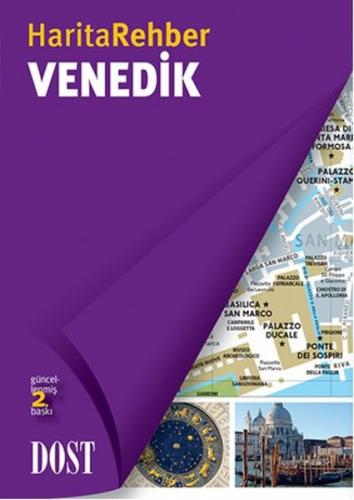 Venedik Harita Rehber - Raphaelle Vinon - Dost Kitabevi Yayınları