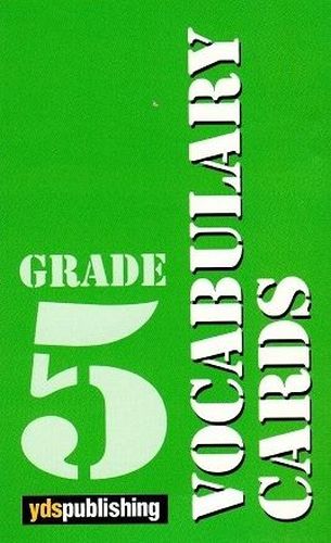 Grade 5 Vocabulary Cards - Kolektif - Yds Publishing