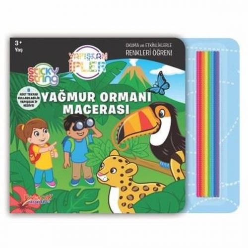 Yağmur Ormanı Macerası - Yapışkan İpler - Kolektif - Yumurcak Yayınlar