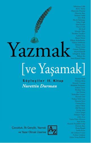 Yazmak ve Yaşamak - Nurettin Durman - Az Kitap