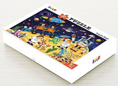 Yer Puzzle-96 Parça Puzzle - Uzayda Keşif - - EOLO Eğitici Oyuncak ve 