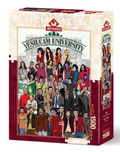 Yeşilçam Üniversitesi 4588 (1500 Parça) - - Art Puzzle