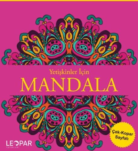 Yetişkinler İçin Mandala - Pembe - Emre Aslan - Leopar Yayınevi