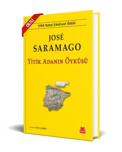 Yitik Adanın Öyküsü - Ciltli - Jose Saramago - Kırmızı Kedi Yayınevi