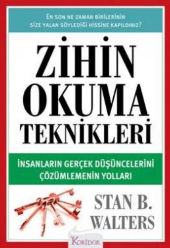 Zihin Okuma Teknikleri - Stan B. Walters - Koridor Yayıncılık